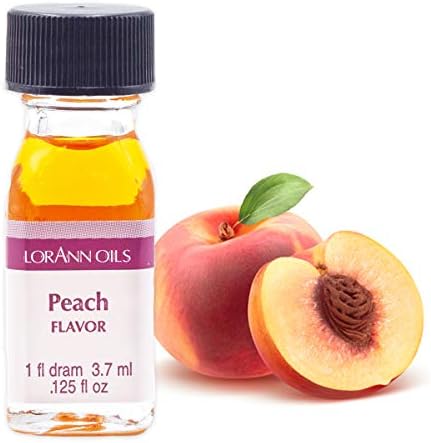 LorAnn Peach SS Flavor, 1 dram bottle (.0125 fl oz - 3.7ml - 1 teaspoon)