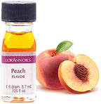 LorAnn Peach SS Flavor, 1 dram bottle (.0125 fl oz - 3.7ml - 1 teaspoon)