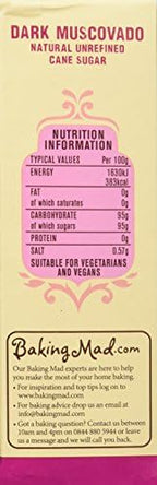 BILLINGTONS Dark Muscova Sugar, 500 GR