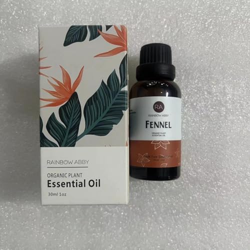 Fennel Essential Oil (30ML), 100% Pure Natural Organic Aroma Fennel Oil for Diffuser, Massage, Skin Care, Yoga