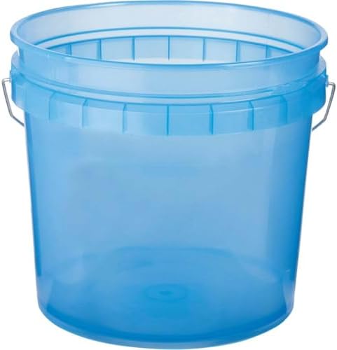 LEAKTITE 3GLTB 3-1/2-Gallon Blue Plastic Pail