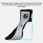 Orthosis Foot Drop,Foot Drop Orthosis, Adjustable Ankle Orthosis Splint Support, Drop Foot Brace Orthosis, for Foot Drop Plantar Fasciitis Achilles Tendonitisinjury Recover, M，Left L