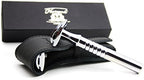 Haryali London Double Edge Safety Razor with Leather Pouch