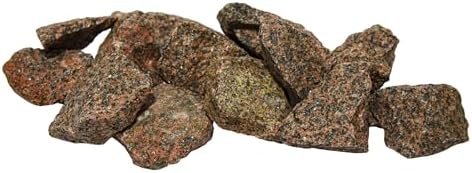 Finnsh Decorative Red Granite Sauna Heater Stones (5-10 cm, 10 kg)