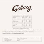 Galaxy Caramel Chocolate Block - 135g - Pack of 4 (135g x 4)