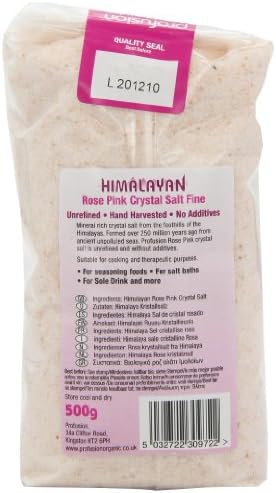 Profusion Himalayan Rose Pink Salt Fine 500 g (Pack of 4)