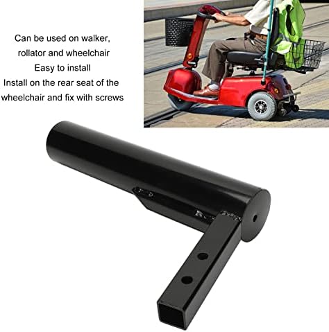 Cane Holder for Walker Rollator Wheelchair Mobility Scooter Stainless Steel Easy Installation Scratch Prevention Cane Accessories