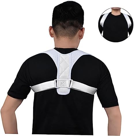 FOMIYES Breathable Posture Corrector Back Brace Back Support Brace for Hunchback Correction Adjustable Posture Correction Belt