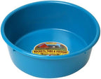 Little Giant® Plastic Utility Pan | Feed Pan | Durable & Versatile Livestock Feeding Bucket | Made in USA | 5 Quart | Teal