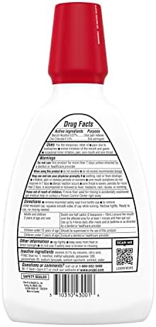 Orajel Toothache Rinse, Analgesic Astringent, Soothing Mint, 16 fl oz