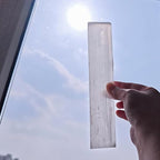 8 x 1.5 in Large Selenite Charging Plate for Crystals Healing Stones Rectangle Selenite Sticks Wand Cleanse Crystals, Amplify Energy, Spiritual Gift for Women, Reiki, Chakra, Yoga, Wicca, Meditation