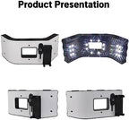 TsoLay Dental Fill Led Light, 32000lx Dental Photography Equipment, Oral Filling Lamp with 5 Gear Adjustable Brightness, 20 LED Beads and 3D Lighting Design, for Oral Photo Assistance