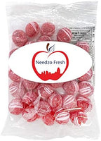 Needzo Fresh Spicy Cinnamon Balls Sanded with Sweet Sugar, Old Fashioned Hard Candies, Pack of 3, 6 Ounces