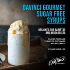 Davinci Sugar-Free Almond Syrup - 750Ml Plastic Bottle, Pack of 1
