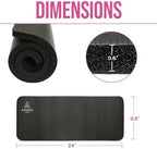 Kinesis Yoga Knee Pad Cushion - 0.6 inch (15mm) Thick Exercise Knee Pad for Pain Free Yoga - Perfect Companion for Home Workout - Easy on the Knees, Elbows, Wrists and Back (Does Not Include Yoga Mat)