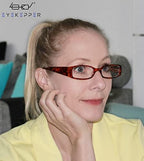 Eyekepper 5 Pairs Reading Glasses for Women Reading +2.50 Tortoise Frame Reading Eyeglasses