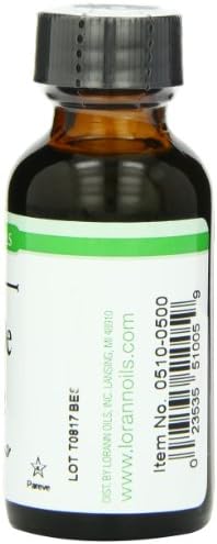 LorAnn Crème de Menthe SS, Natural Flavor, 1 ounce bottle