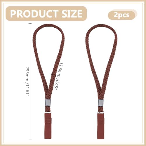 Hand Wrist Strap Lanyard Nylon Stretchable Elastic Walking Stick Wrist Straps Cane Ropes