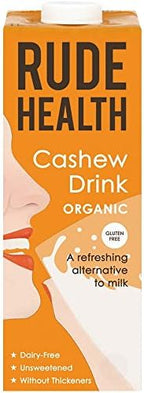 Rude Health Dairy Free Organic Cashew Drink - 1L (33.81fl oz)