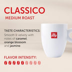 illy Instant Coffee Singles, Classico Medium Roast, Caramel & Orange Blossom Notes, 40 Single-Serve Packets (2g Each) - Premium Arabica Coffee