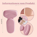 Heel Pads for Shoes, Anti-Slip Heel Liners Soft Cushion Heel Protector Pads for Women Men Shoes, Heel Grippers Heel Protector Sticker for Loose Shoes (8, Beige)