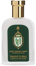 Truefitt & Hill Aftershave Balm - West Indian Lime | Rich, Soothing Moisturiser for All Skin Types, 3.38 ounces