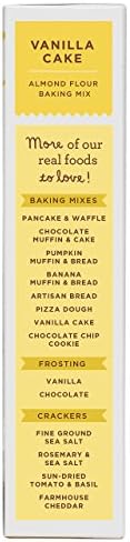 Simple Mills Almond Flour Baking Mix, Vanilla Cupcake & Cake Mix - Gluten Free, Plant Based, Paleo Friendly, 11.5 Ounce (Pack of 1)