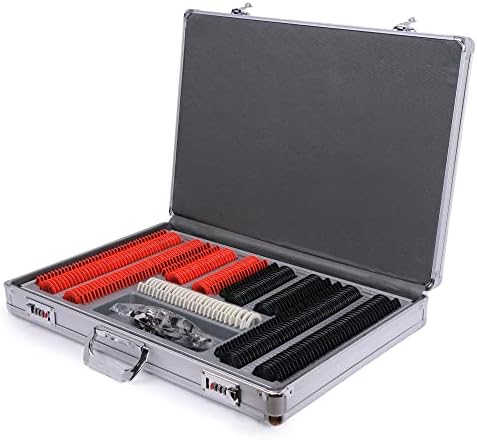 266 pcs Optical Trial Lens Set Plastic Rim Aluminium Case + Free Trial Frame