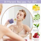 Reusable Ice Roller for Face & Eyes | Premium Facial Ice Mold for Skin Care | Face Cooling Roller for Refreshing Glow