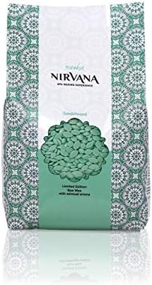 ItalWax Sandalwood Nirvana Premium SPA - Hard Stripless Wax Beads 2.2 lbs. - 1 kg.