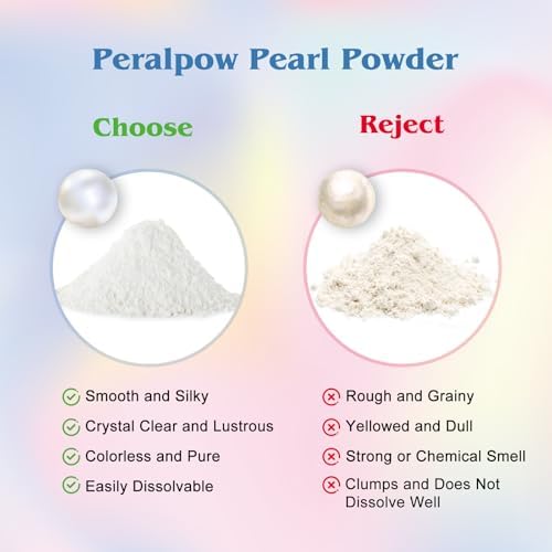Pearl Powder Organic, 100% Natural DIY Skincare - Brightens, Whitens Skin, Anti-Aging, Firms Skin, Minimizes Pores, Hydrates, Antioxidant, Enhances Elasticity, Soothes, 100g (3.52oz)