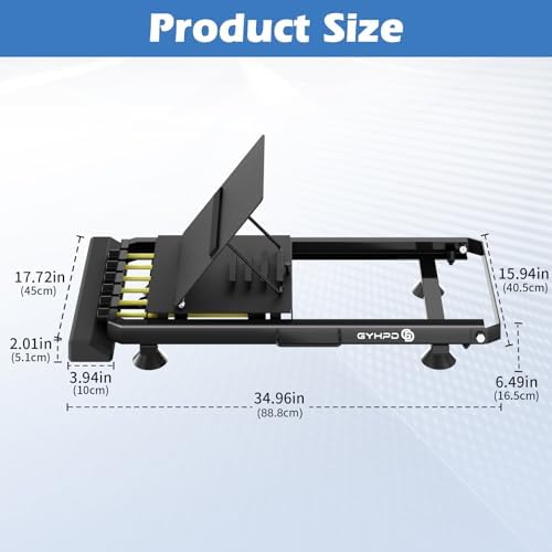 2026 New in-Bed Leg Press Machine for Rehab, Adjustable Low-Impact Leg Strength Trainer, Leg Exercise Equipment with Lumbar Pillow and 4 Bottom Suction Cups, 6 Resistance Levels up to 100 lb