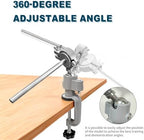 Typodont Training Mount，360° Motion Teeth Model Training Stand Fixed on Desk,Dental Schools Education Practical(Typodont Model is NOT Included)
