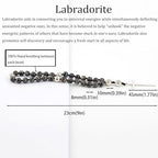 KIKILA Handmade 8mm Anglican Prayer Beads Rosary Natural Stone Beads with Cross Custom Rosary