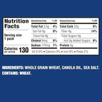 Triscuit Minis Original Whole Grain Wheat Crackers, Vegan Crackers, Bulk Lunch Snacks, 20 Snack Packs