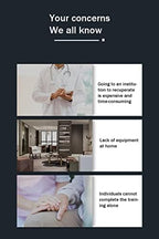 Rehabilitation Robot Gloves, Upgrade 5 Fingers are Trained Individually, LCD Display Touch Keys, AI Smart Chip, Stroke Hemiplegia Training Equipment(Size:XL Code,Color:Left Hand)