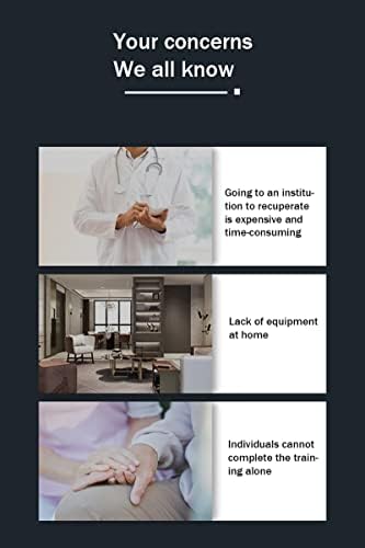 Rehabilitation Robot Gloves, Upgrade 5 Fingers are Trained Individually, LCD Display Touch Keys, AI Smart Chip, Stroke Hemiplegia Training Equipment(Size:M Code,Color:Right Hand)