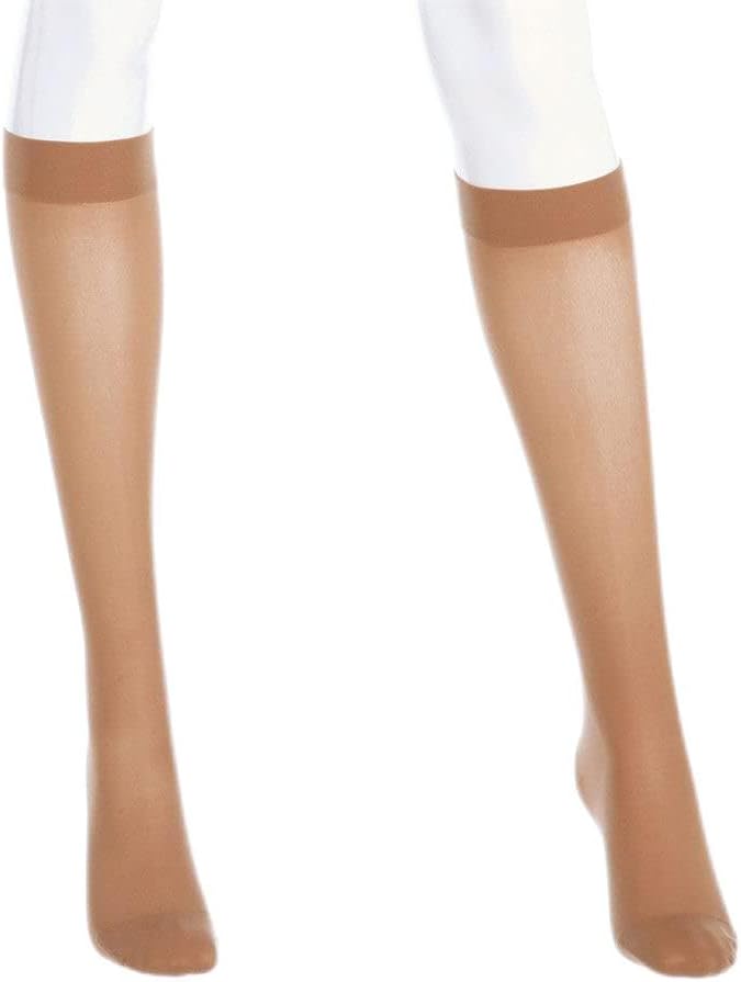 Mediven Assure, 15-20 mmHg – Closed Toe, Knee High Compression Stockings, Semi-Transparent Hosiery