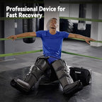 FIT KING Air Compression Recovery System,Dynamic Pressure for Circulation Improvement and Fast Recovery,Sequential Massage Boots for Athletes (Medium)