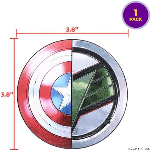 Marvel Studios' Captain America: Brave New World Cake Topper, Captain America & Falcon Cake Decoration, Food Safe Cake Topper, Ready To Use