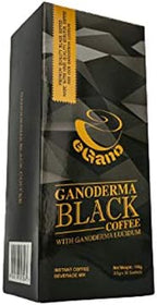 1 Box eGano Ganoderma Black Coffee (3.5g x 30 Sachets) - Premium Quality Instant Coffee With Ganoderma Lucidum Extract