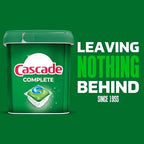 Cascade Complete Dishwasher Detergent Pods Fresh Scent Value Pack, Powerful Dishwasher Pods for Sparkling Clean Dishes, Grease-Fighting Dishwashing Detergent Tablets, 100 Count