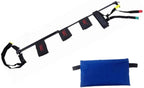 Leg Traction Device,Traction Splint for Adult and Children, 4 Leg Straps Effectively Reducing Pain