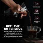 Danger Coffee by Dave Asprey, Remineralized, Mold Free & Lab Tested Ground Healthy Coffee, Dark Roast, 10.9 Ounce