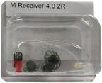 Wire for Phonak Hearing Aid Receiver 4.0 2M -(Right) Medium Power Replacement, Compatible with Phonak & Unitron, 1 PCS (Red(Right), 2)