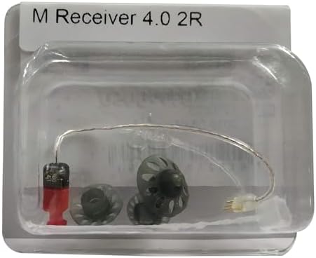 Wire for Phonak Hearing Aid Receiver 4.0 2M -(Right) Medium Power Replacement, Compatible with Phonak & Unitron, 1 PCS (Red(Right), 2)