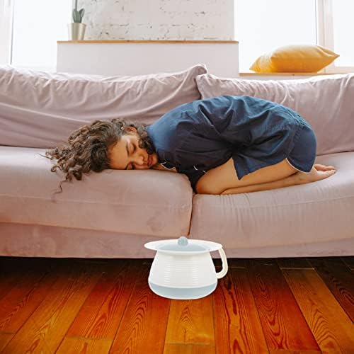 Healifty 1 Set Spittoon Urinal with lid Potty Urine Buckets Chamber Pot for Kids Female Urine Toilets Chamber Pot Urine Bottle Pee Container Men Household Spittoon China Enamel pp Toddler