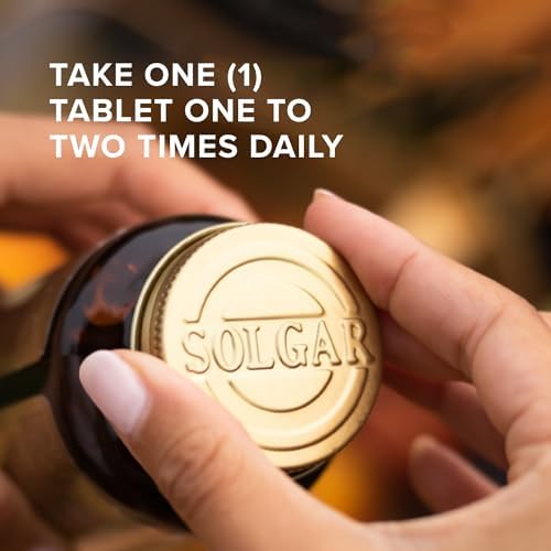 Solgar Biotin 300 mcg - 100 Tablets - Supports Healthy Skin, Nails & Hair - Non-GMO, Vegan, Gluten Free, Dairy Free, Kosherl - 100 Servings
