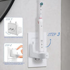 Wall Charger for Oral-B Braun Electric Toothbrush, Toothbrush Outlet Charger for Oral-B/Braun Most Models（Excluding iO 7/8/9/10 and Pulsonic Series） White