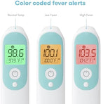 Frida Baby Thermometer, 3-in-1 Infrared Thermometer for Ear, Forehead & Touchless, Fever Thermometer for Baby, Infants, Toddlers, Kids & Adults